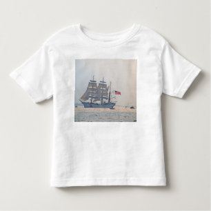 Großschiff, Clipper Schiff, Segel, US-Küstenwache Kleinkind T-shirt