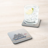 Großschiff, Clipper Schiff, Segel, US-Küstenwache Untersetzer (Rechte Seite)