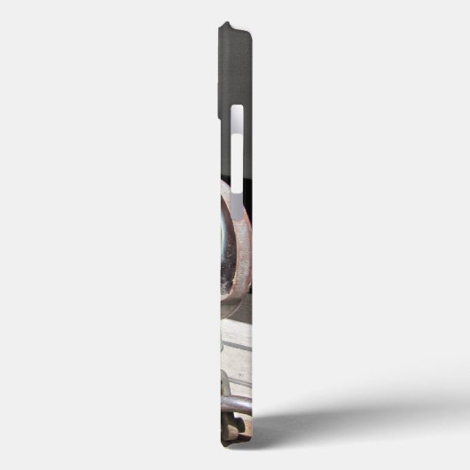 Großschiff Eagle Block & Handy iPhone Case (Rückseite / Links)