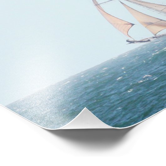 Großschiff Fotodruck (Ecke)