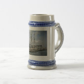 Großschiff in Halifax Bierglas (VorderseiteRechts)