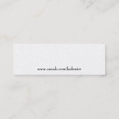 Großschiff Mini Visitenkarte (Rückseite)