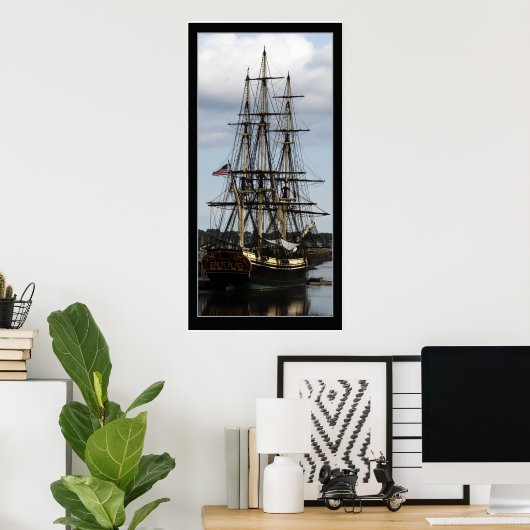 Großschiff Poster (Heimbüro)