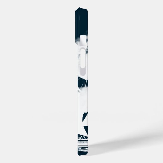 Großschiff und Wolken Case-Mate iPhone Hülle (Rückseite / Links)