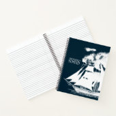 Großschiff und Wolken Notizblock (Innenseite)