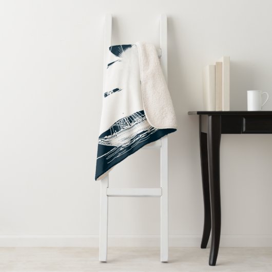 Großschiff und Wolken Sherpadecke (Beispiel)