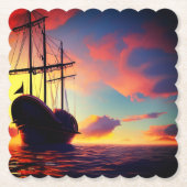 Großschiff Untersetzer (Vorderseite)