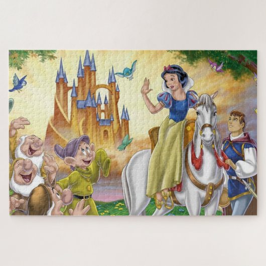 Großschneeweiß Puzzle (Horizontal)