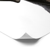 Großschweizer Personalisierter Hund drucken Poster (Ecke)