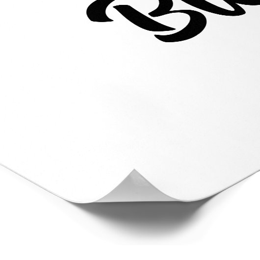 Großschwester-Foto Poster (Ecke)