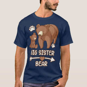 Großschwesterbär zu Shirts, Großschwester trägt Sh T-Shirt