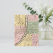 Großstadt, Kent Landkreis Postkarte (Stehend Vorderseite)