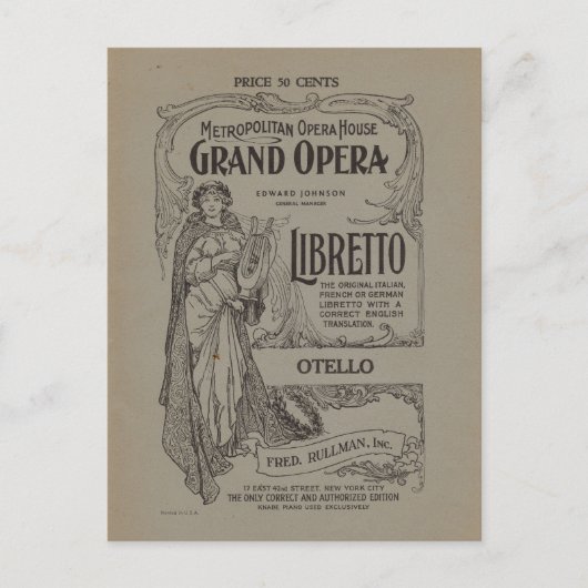 Großstadt Postkarte (Vorderseite)