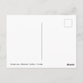 Großstadt Postkarte (Rückseite)