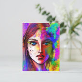 Großstädte Postkarte (Stehend Vorderseite)