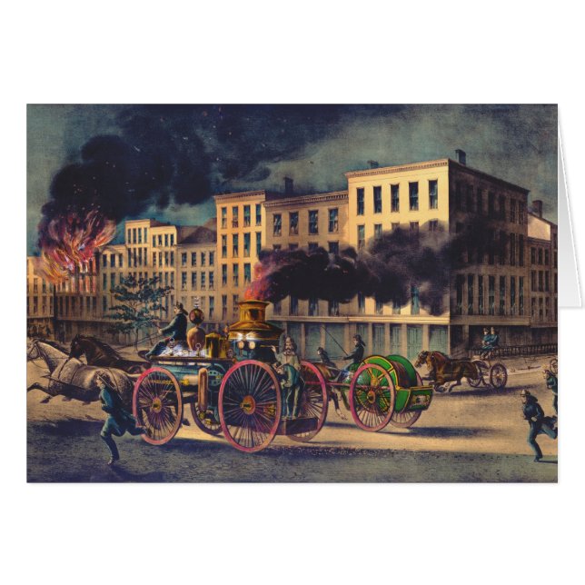 Grossstädtisches feuerbekämpfendes System 1866 (Vorderseite (Horizontal))