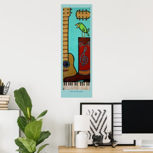 Großstadtposter Poster (Heimbüro)