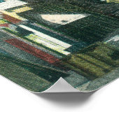 Großstadtszene in Los Angeles Street Poster (Ecke)