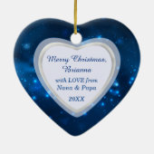 Großstochter Night Lights Weihnachten Keramik Ornament (Hinten)