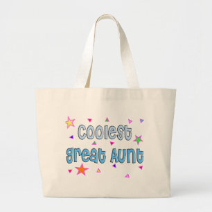 Großtante-Geschenke Jumbo Stoffbeutel