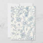 Großtausend Jahre und Elegant retten die Daten Einladung (Rückseite)