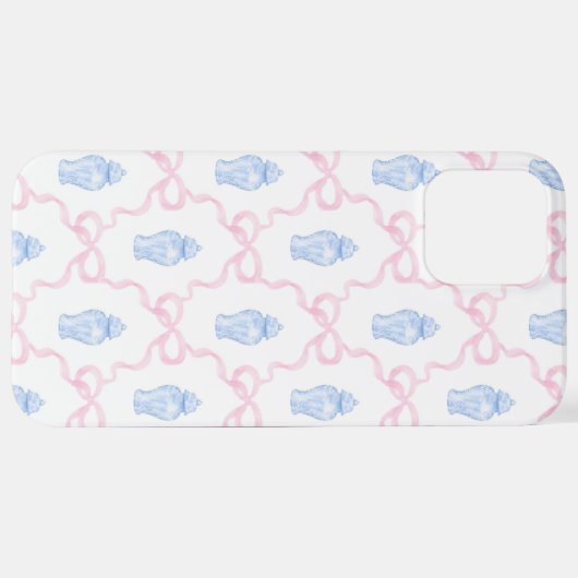 Grosstausendjährige Bows & Ginger Jar iPhone Case Hülle (Rückseite (Horizontal))