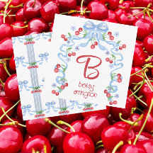 Großtausendjährige Cherry Bows Aquarellfarben