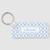 Großtausendjährige, individuell anpassbare Bow Tre Schlüsselanhänger (Rückseite)