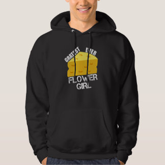 Größte Blumenmädchen Hochzeitsfeier Spaß Einbindun Hoodie