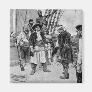 Größte das Kapitän-Tongrelow Took, Illustration Magnet