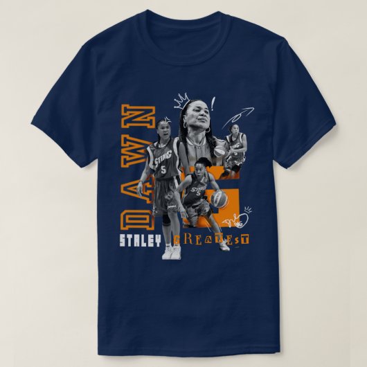 Größte Dawn Staley T-Shirt (Design vorne)
