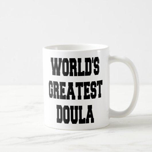 Größte Doula der Welt Kaffeetasse (Rechts)