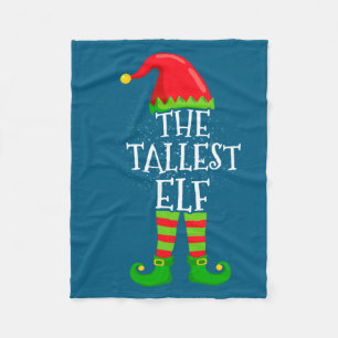 Größte Elf-Familie Zusammenpassende Weihnachtsgrup Fleecedecke
