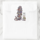 Größte Entzündung Loser große Aufkleber mit Quadra (Tasche)