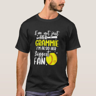 Größte Fan-Softball-Grammie eines Softballspielers T-Shirt