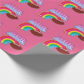 Größte Fantasy Football Loser Strafe Geschenkpapier (Ecke)