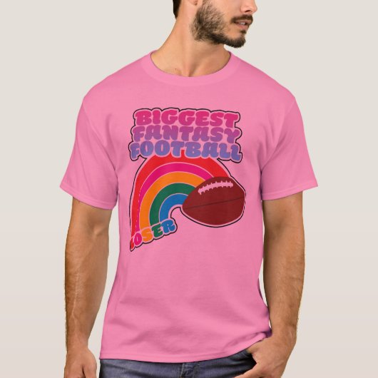 Größte Fantasy Football Loser Strafe T-Shirt (Vorderseite)