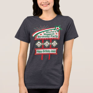 Größte Geburtstagparty-Markise der Welt Tri-Blend Shirt