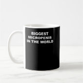 Größte Mikropenis der Welt Kaffeetasse (Links)