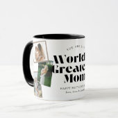 Größte Mutter der Welt 6 Foto-Collage Tasse (Vorderseite Links)
