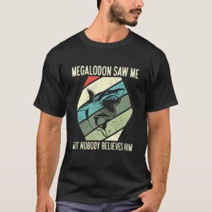 Größte prähistorische Tiere Megalodons Riesenhai T-Shirt