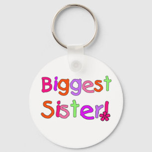 Größte Schwesternde T - Shirt und Geschenke Schlüsselanhänger