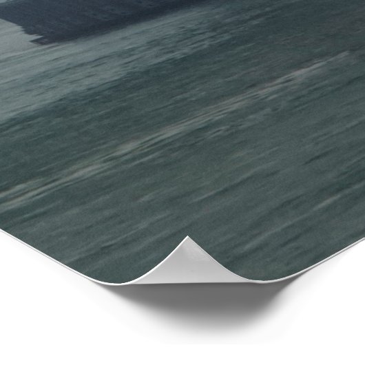 GRÖSSTE SUSPENSIONSBRÜCKE AUF DER ERDE POSTER (Ecke)