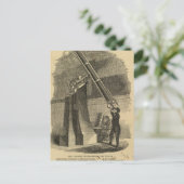 Größte Teleskope Postkarte (Stehend Vorderseite)