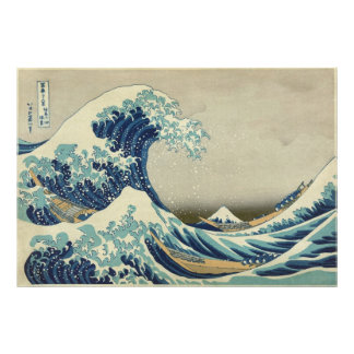 Größte und beste Qualität "The Great Wave" von Hok Fotodruck
