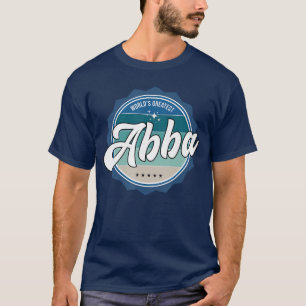 Größter Abba Hebräischer Vater der Welt Kleines vi T-Shirt