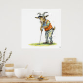 Größter aller Zeiten - Golf-Kunstprint Poster (Küche)