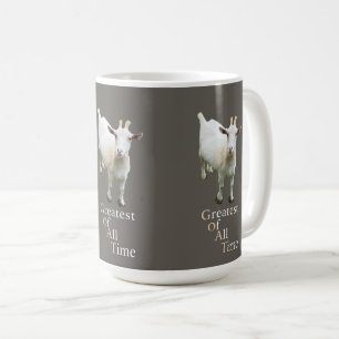 Größter aller Zeiten Ziegenbock Kaffeetasse