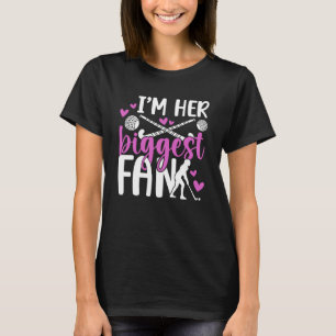 Größter Fan Feldhockey-Tante Feldhockey-Spielerin  T-Shirt