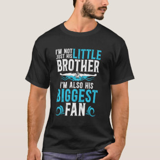 Größter Fan Schwimmt Bruder eines Schwimmers Bro S T-Shirt
